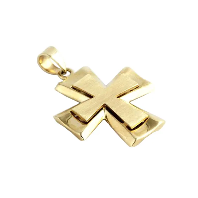 2 Corinthians 5:7 Gold Cross