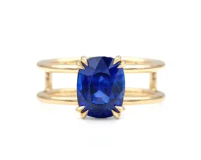 3.10-Carat Sapphire Clementine Ring