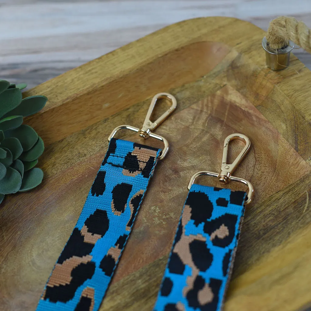 Adjustable Bag Strap 1.5 inch Leopard Pattern