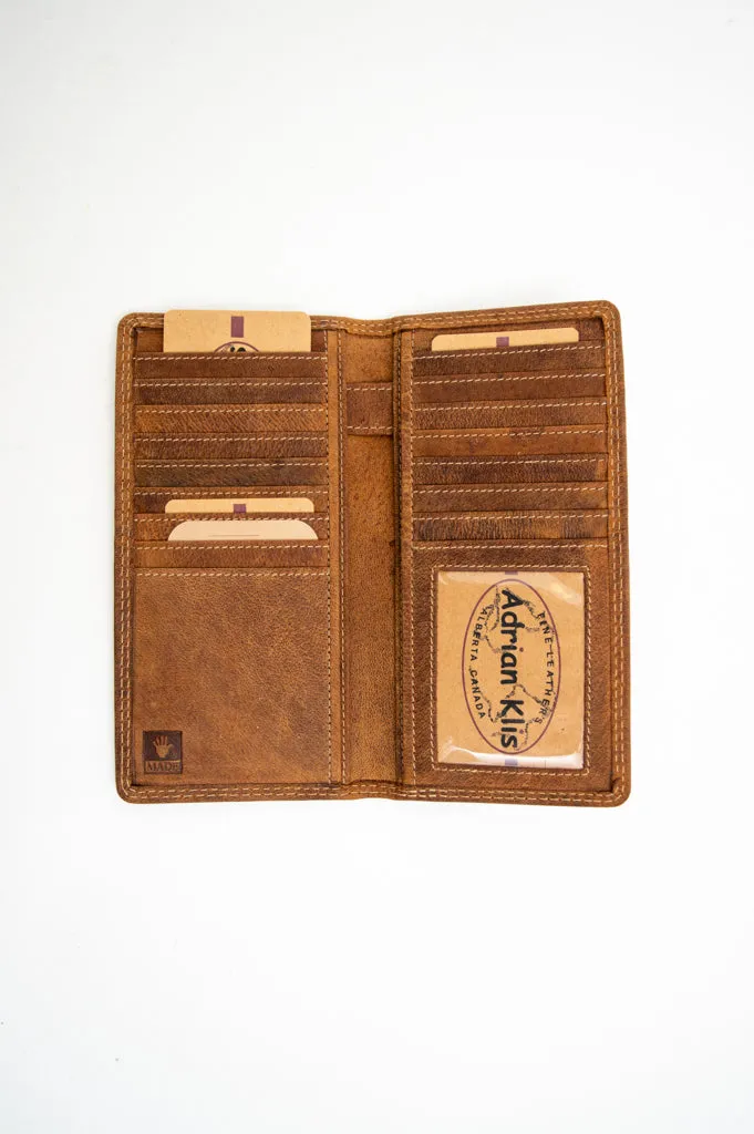 Adrian Klis 217 - Natural Card Holder Wallet