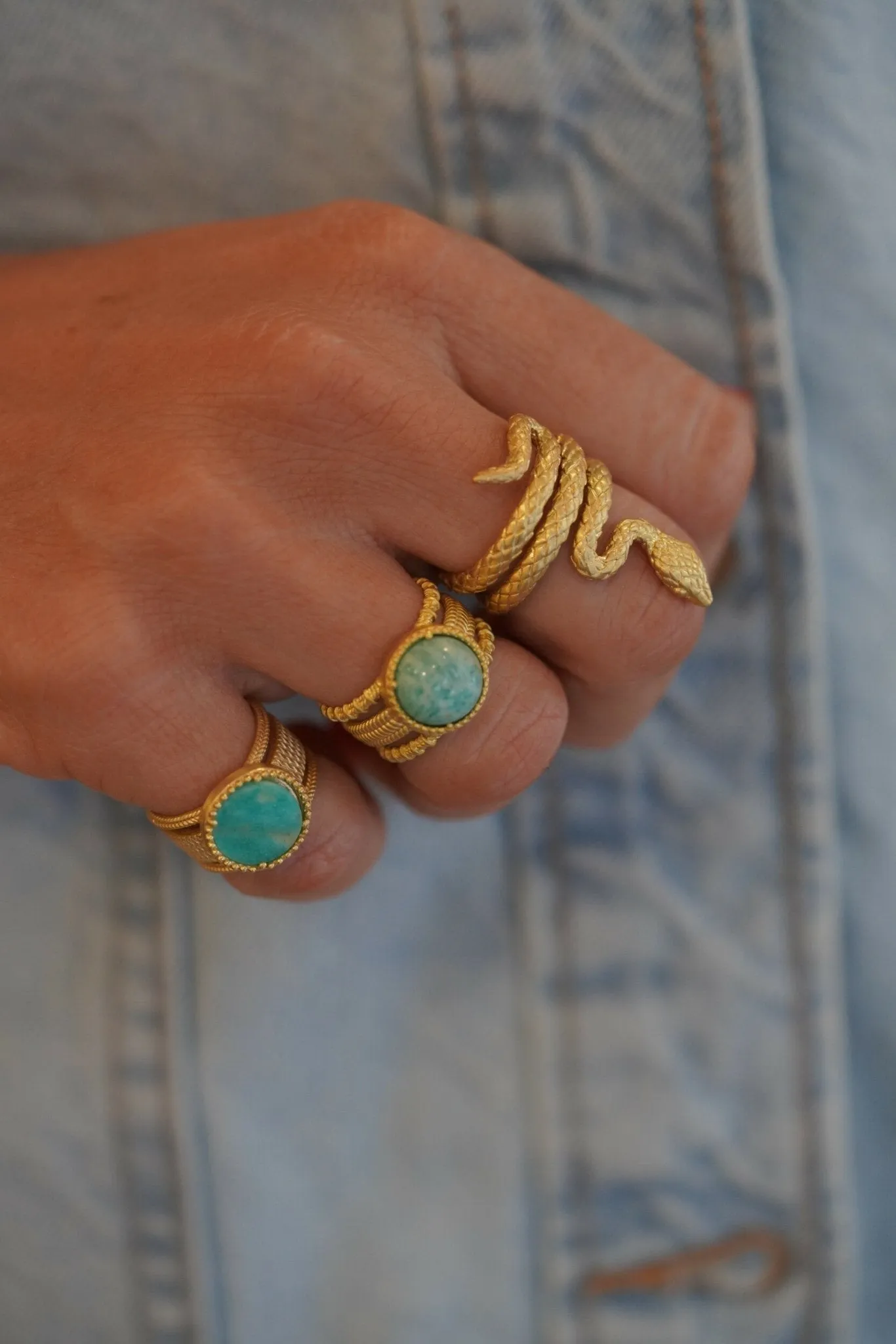 ARTEMIS Ring | Amazonite