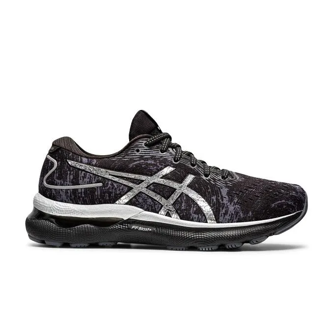 Asics Gel Nimbus 24 Platinum Women Carrier Grey Silver   