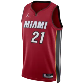 Cole Swider Nike Jordan Brand Miami HEAT Statement Red Swingman Jersey