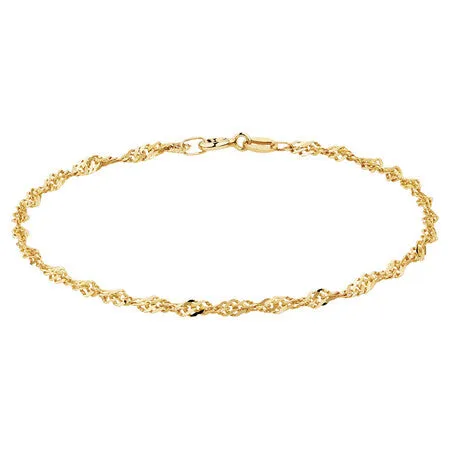 Dainty Singapore Chain Bracelet