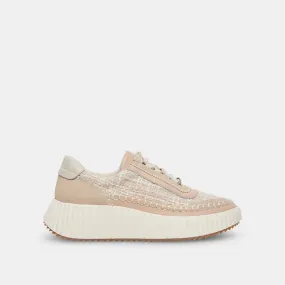 DOLEN SNEAKERS IVORY MULTI WOVEN - re:vita