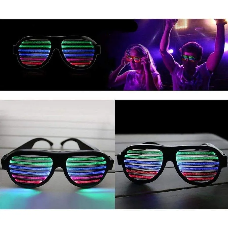 Flash Wear Sound Activated Glasses