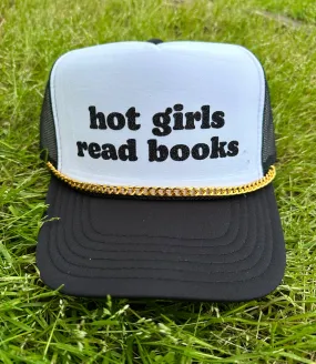 Hot Girls Read Books Trucker Hat