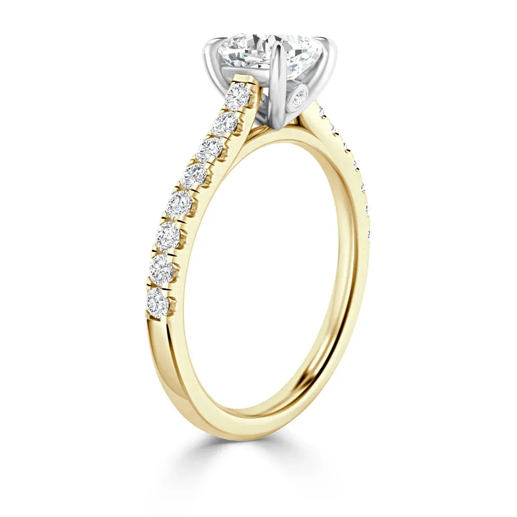 Jemma - 18ct Yellow Gold - Cushion