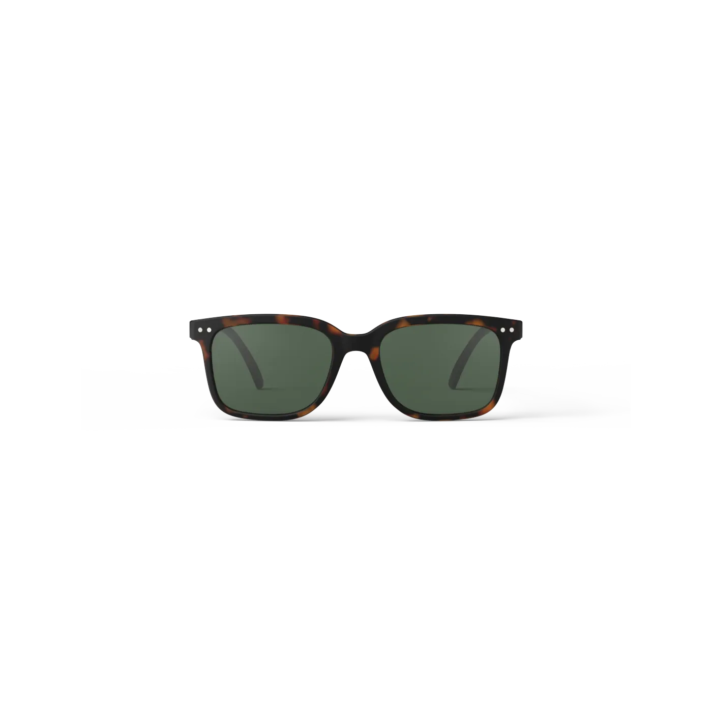 #L Sun Glasses - Tortoise green lense