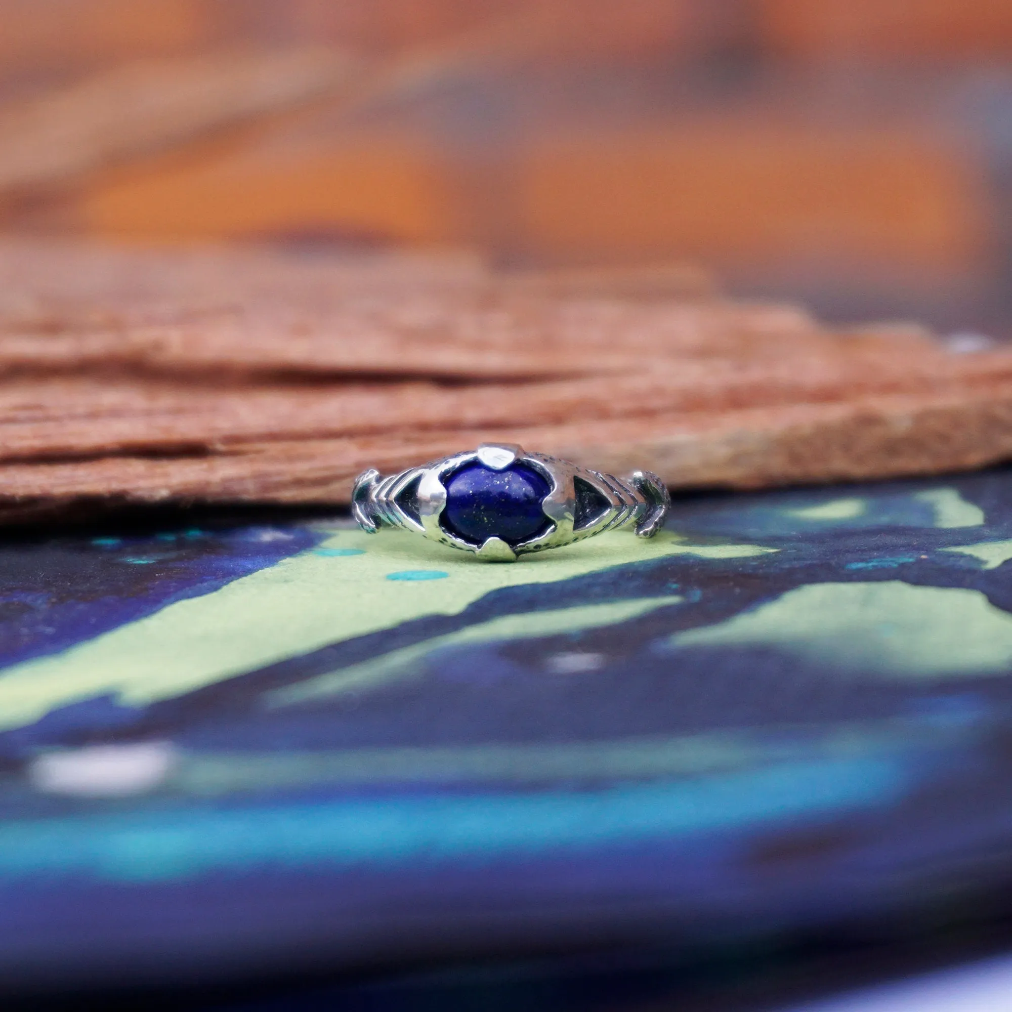 Lapis Lazuli ring ARGO