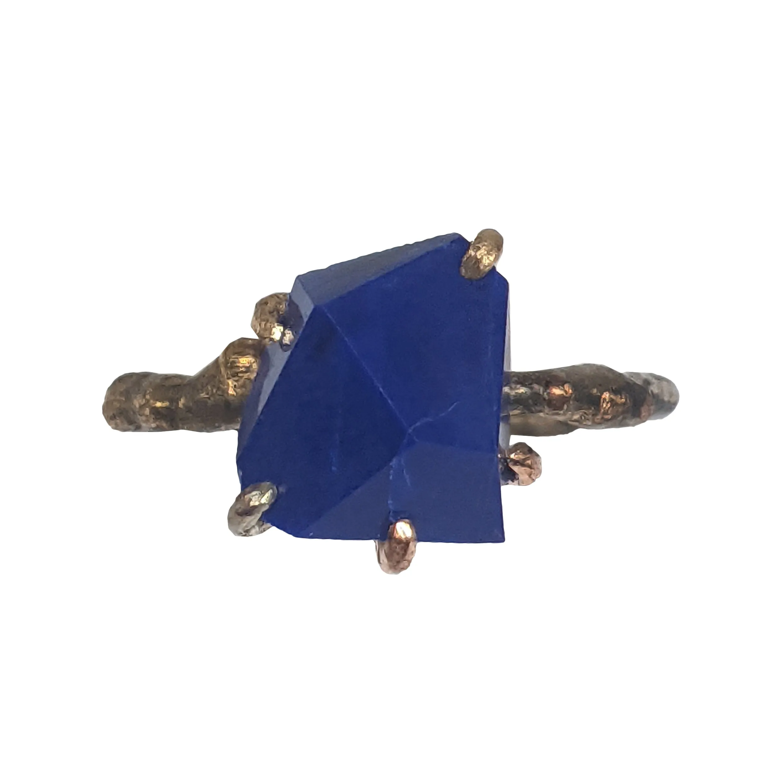 Lapis Medium Stone Ring by Variance Objects