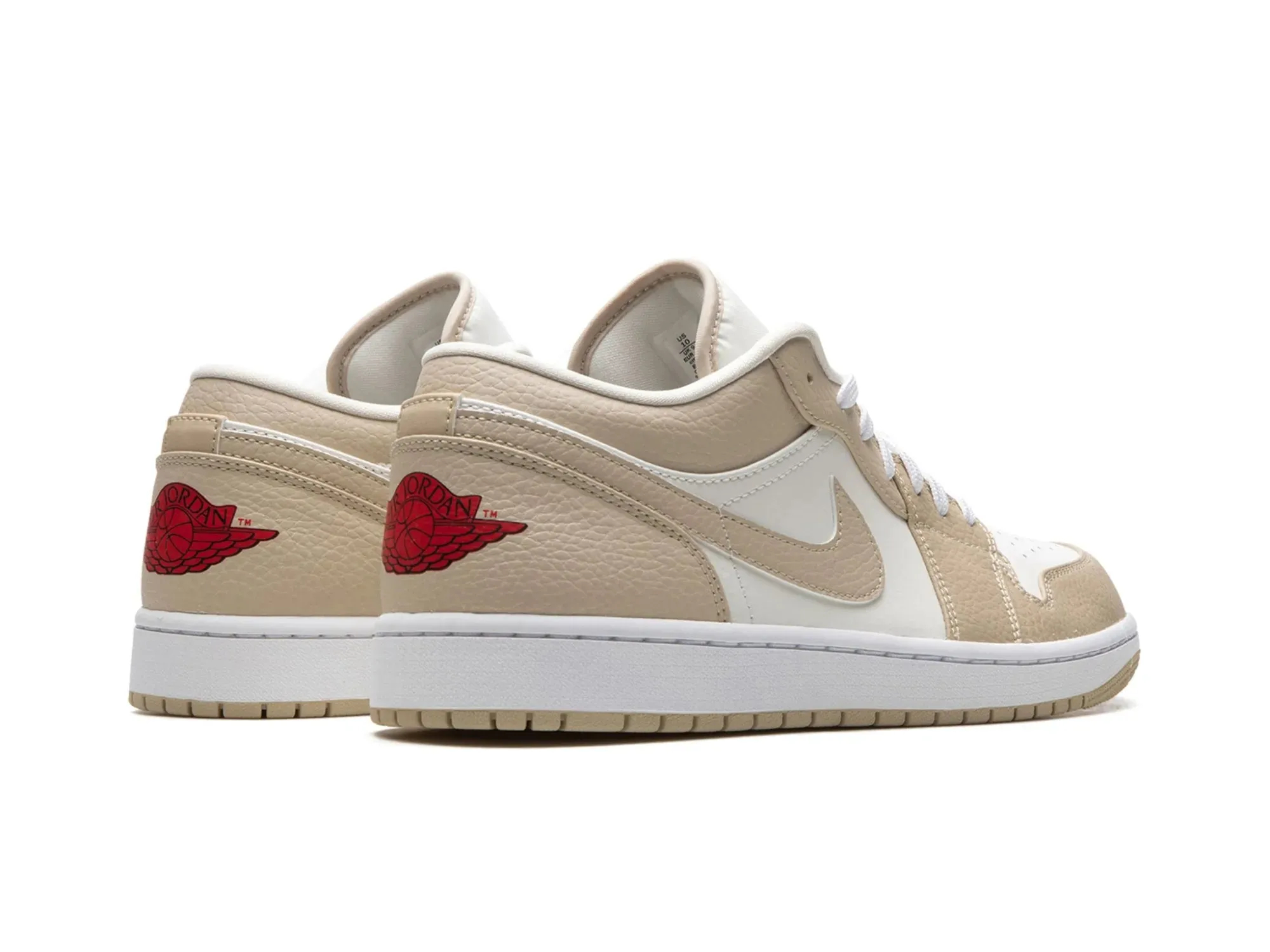 Nike Air Jordan 1 Low "Sail Rattan University Red"