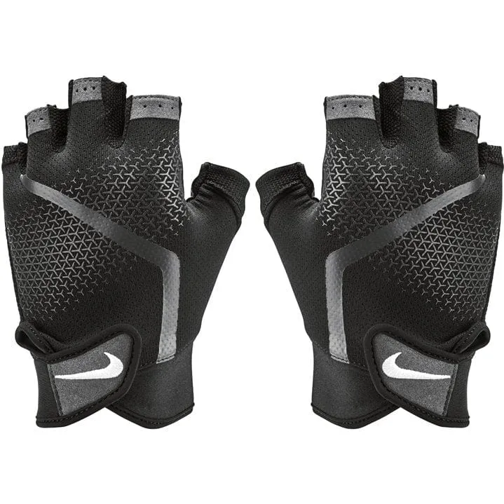 NIKE EXTREME LIGHTWEIGHT FITNESS TRAINING GYM BLACK GLOVES