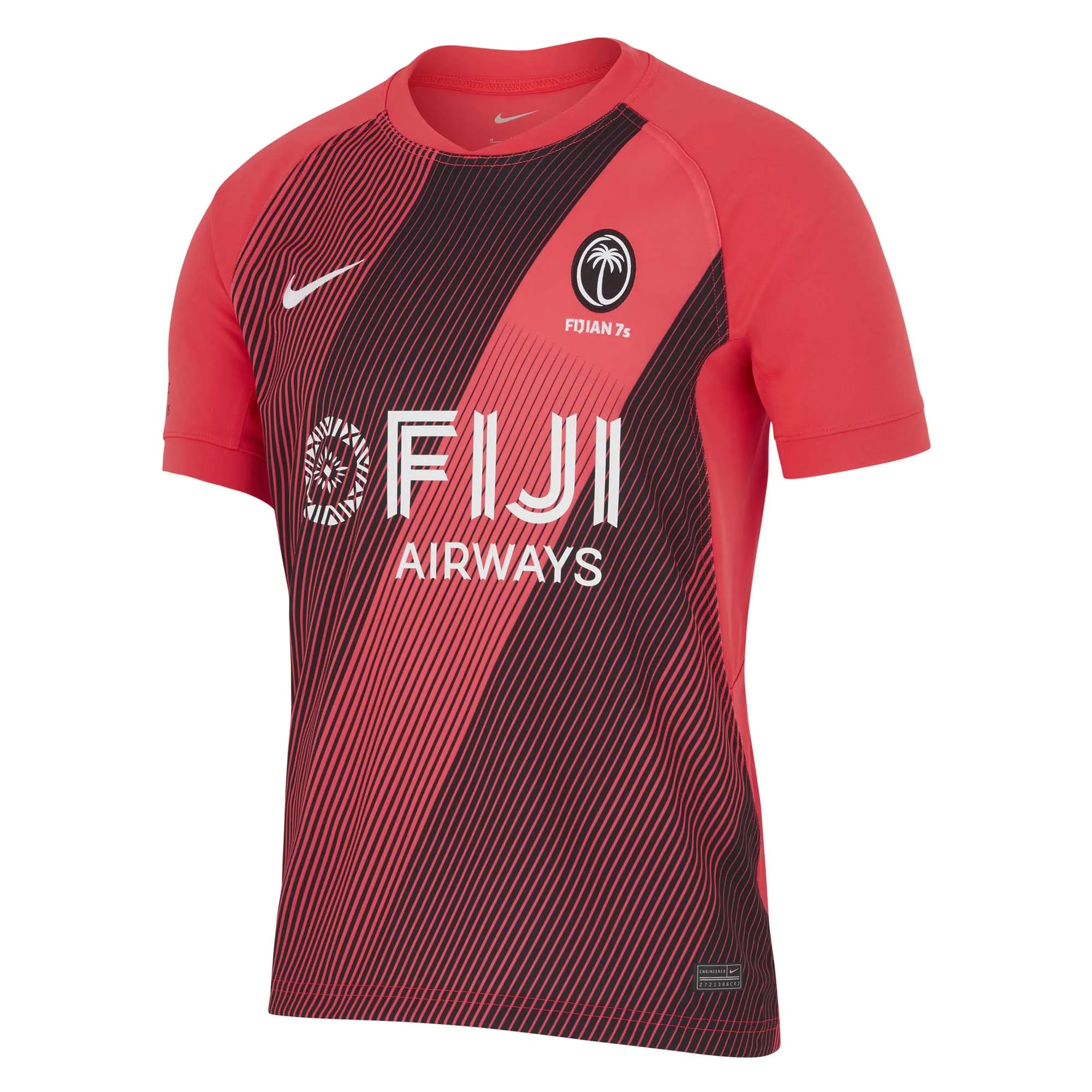 Nike Men's Fiji Rugby 7s Stadium Away Replica Jersey - Crimson