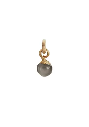 Ole Lynggaard Sweet Drops 18KYG Grey Moonstone Charm