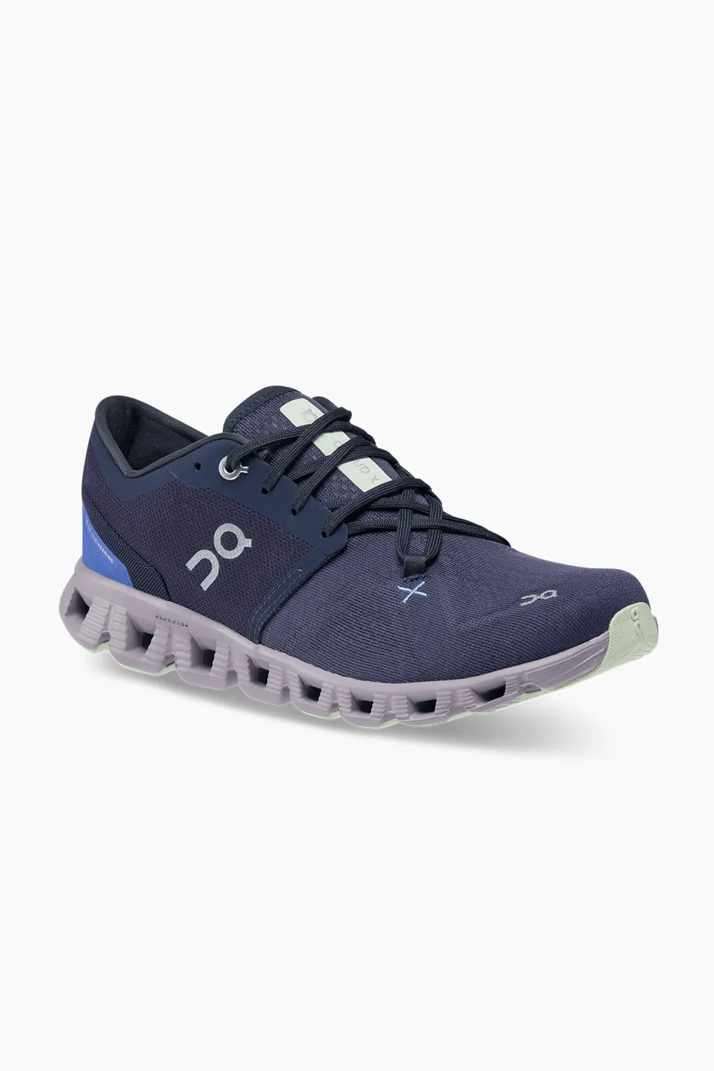 ON Women's Cloud X 3 in Midnight/Heron