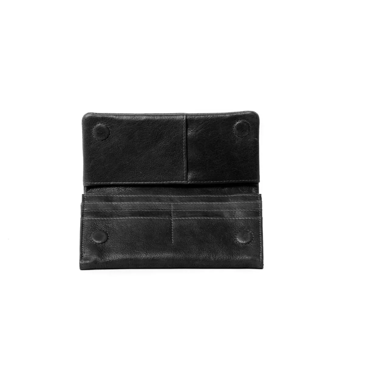 Rugged Hide Scarlett Wallet - Black