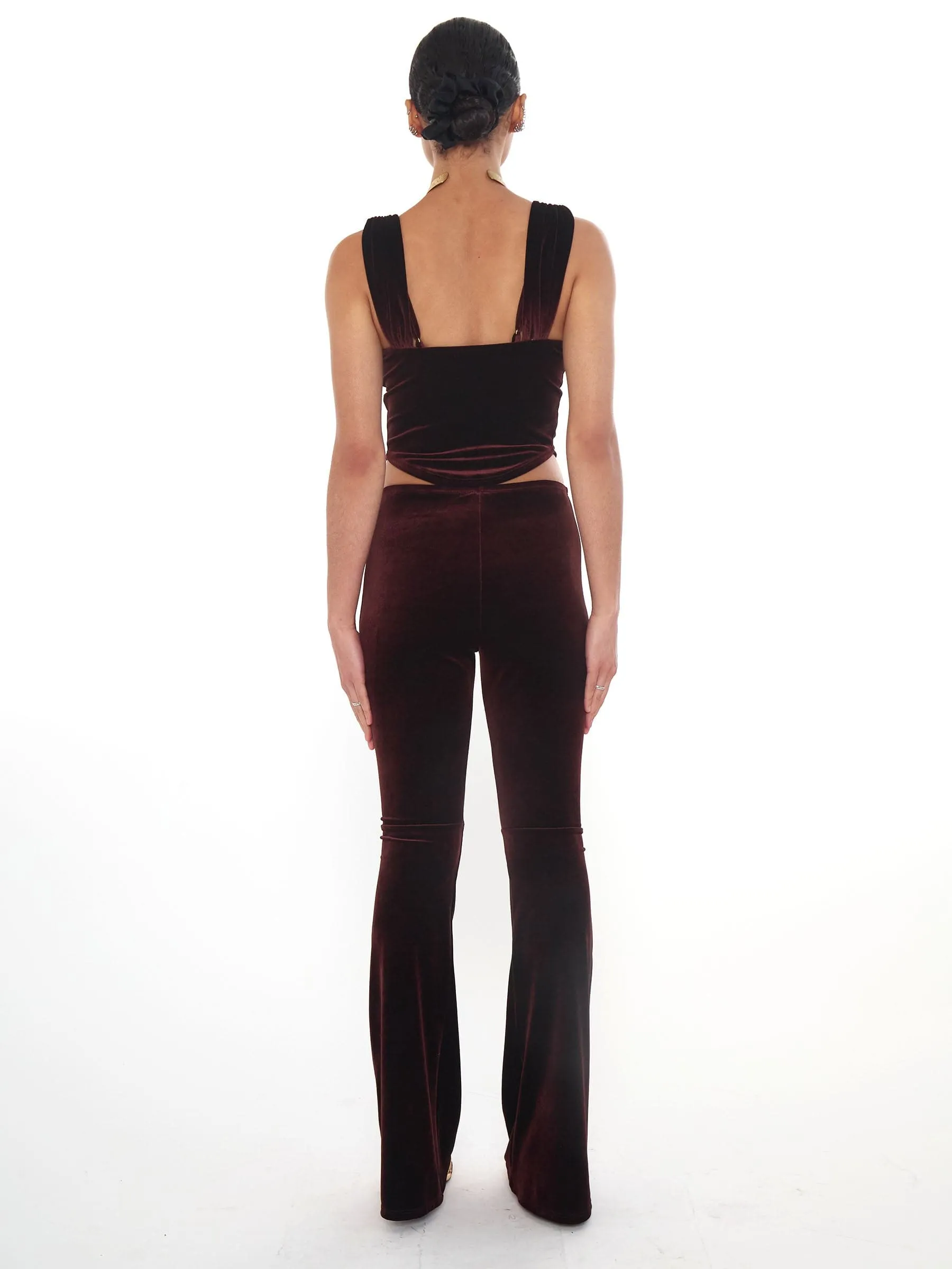 Velvet Jovie Pant in Mocha