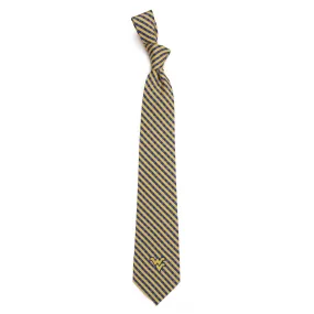 WEST VIRGINIA GINGHAM WOVEN TIE