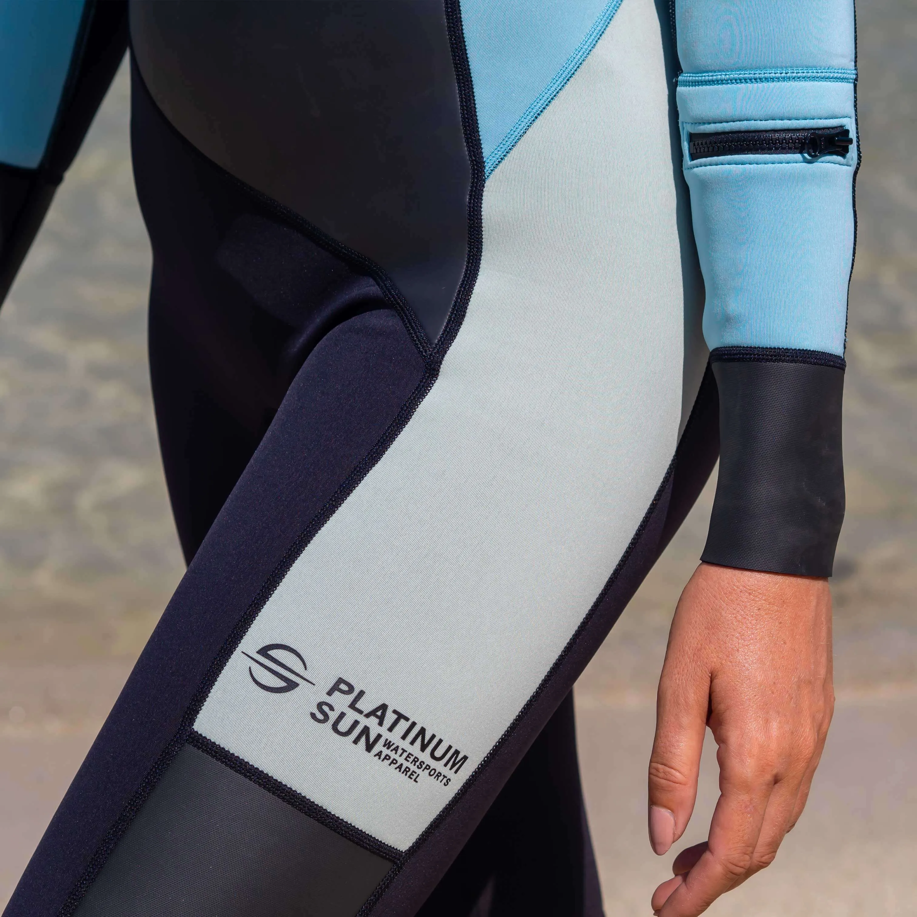 Women's Limestone Neoprene Wetsuit Springsuit 3/2mm | Blue