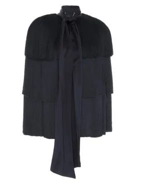 ZIMMERMANN Celestial Fringe Cape Teal